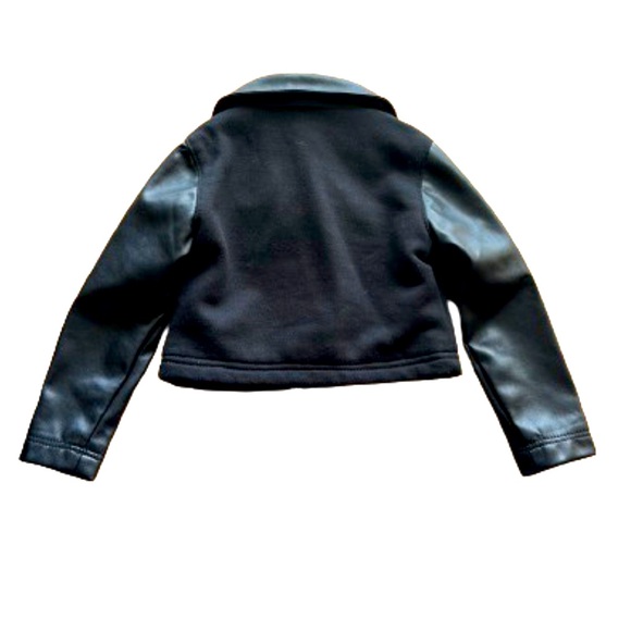 Disney jacket size 2 faux leather real pockets - Picture 2 of 13